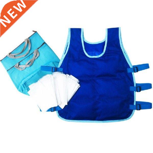 24PCS Ice Packs And 2 Insulated ag Summer Ice Cooling Vest