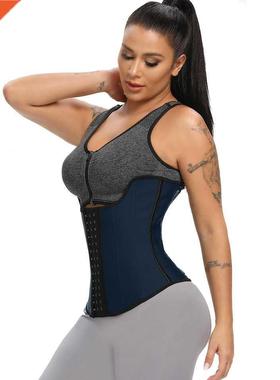 Latex Sweat Cincher Corset Slim Underwear For Women Girdle