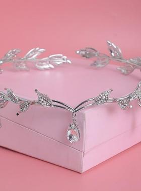 Luxury Crystal Crown Bridal Hair Accessories Wedding Rhinest