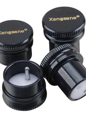 2Pcs Hi-end Protective Cover Dust Cap Copper XLR Plug Protec