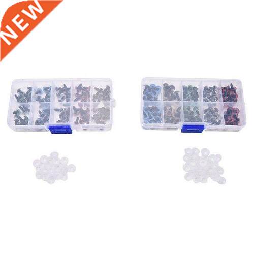 100pcs 8mm 10mm Handmade Plastic Craft Toys Dolls Eyes