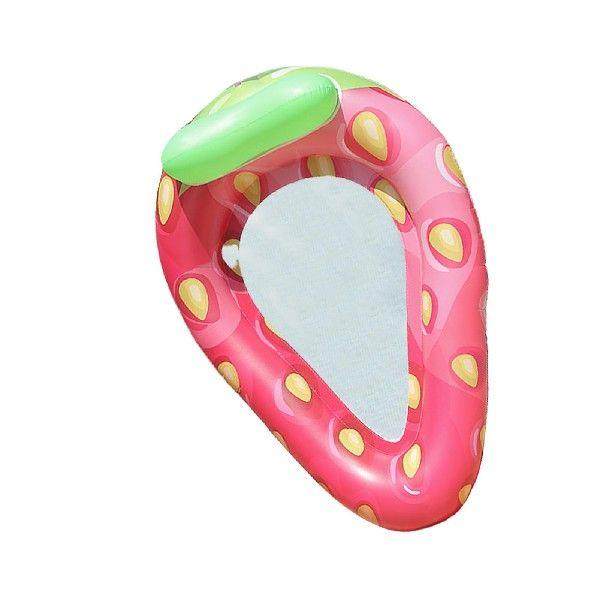 Pool Float Chair Strawberry Pool Hammock Mesh Floating