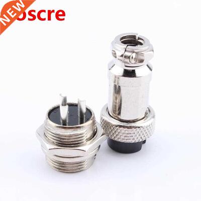 M16 16mm Plug Socket 3 Pin Screw Type Connector Electrical A