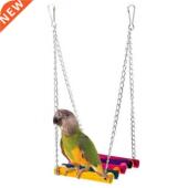 Cage Bird Budgie Cockatiel Toy Parrot Pet Bir Parakeet Birds