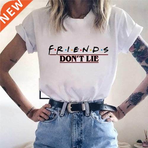 Women's T-shirt Friends TV Shows Printed T-shirts Graphics