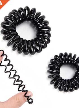 10PCS/lot Rubber Band Hewear Rope Spiral Shape Elastic Hai