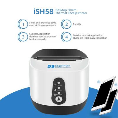 wireless thermal printer Receipt bill high speed fit 57*60