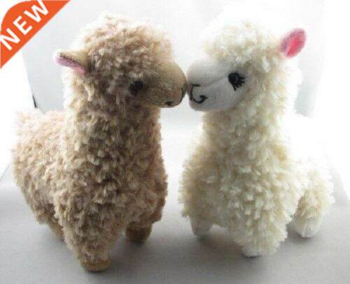 2Pcs/lot Cute 2cm 9inch Alpacasso Alpaca Llama Decor Plush