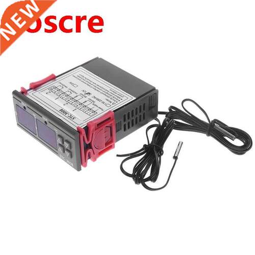 Dual Digital Temperature Controller Double Thermostat Heatin