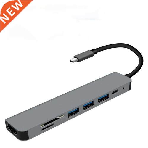 USB 3.0 Type-C Hub To HDMI-compatible Adapter 4K Thunderbolt