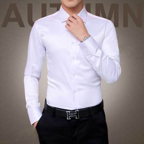 Plus Size 5XL 2021 New Men's Luxury Shirts Wedding Dress