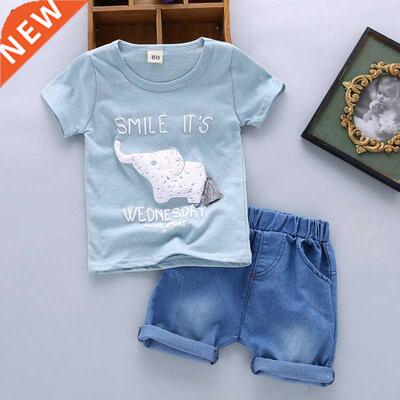New Hot Sale Boys Clothing Children Sets Summer Boys Clothe