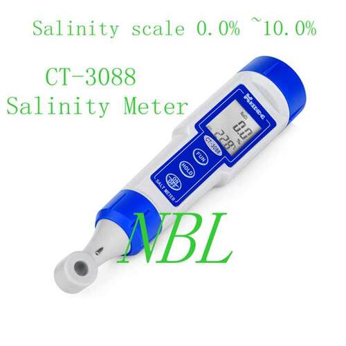 Pen Type Digital Salinity Meter Salinity Scale 0.0%~10.0% Wa