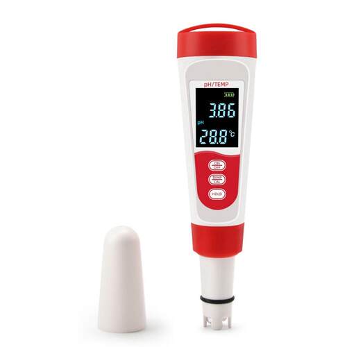 Temp PH Meter Digital Water Quality Purity Tester Temperatur