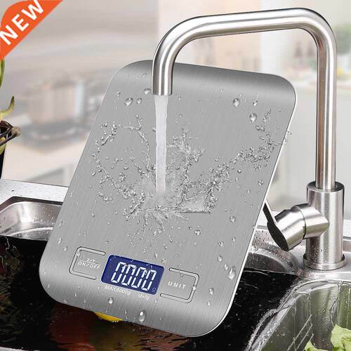 10KG/5KG/3Kg/500G Kitchen Scales Stainless Steel Weighing Fo