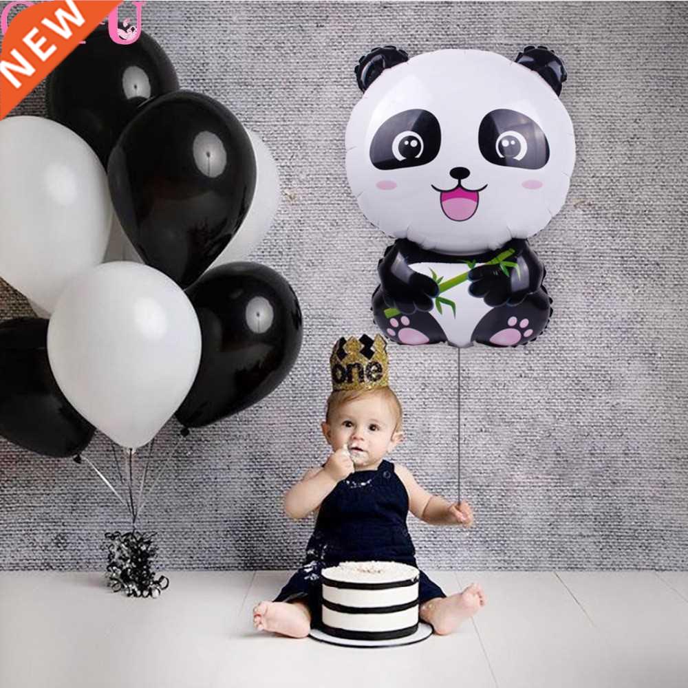 QF Panda Balloon Birthday Balloons Air Party Ballons Birthd