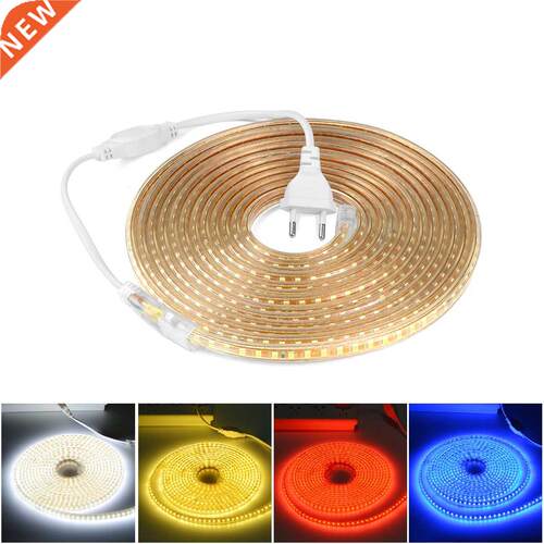 5M 10M 15M 20M 25M 0M LED Strip 220V AC Waterproof 120LEDs/