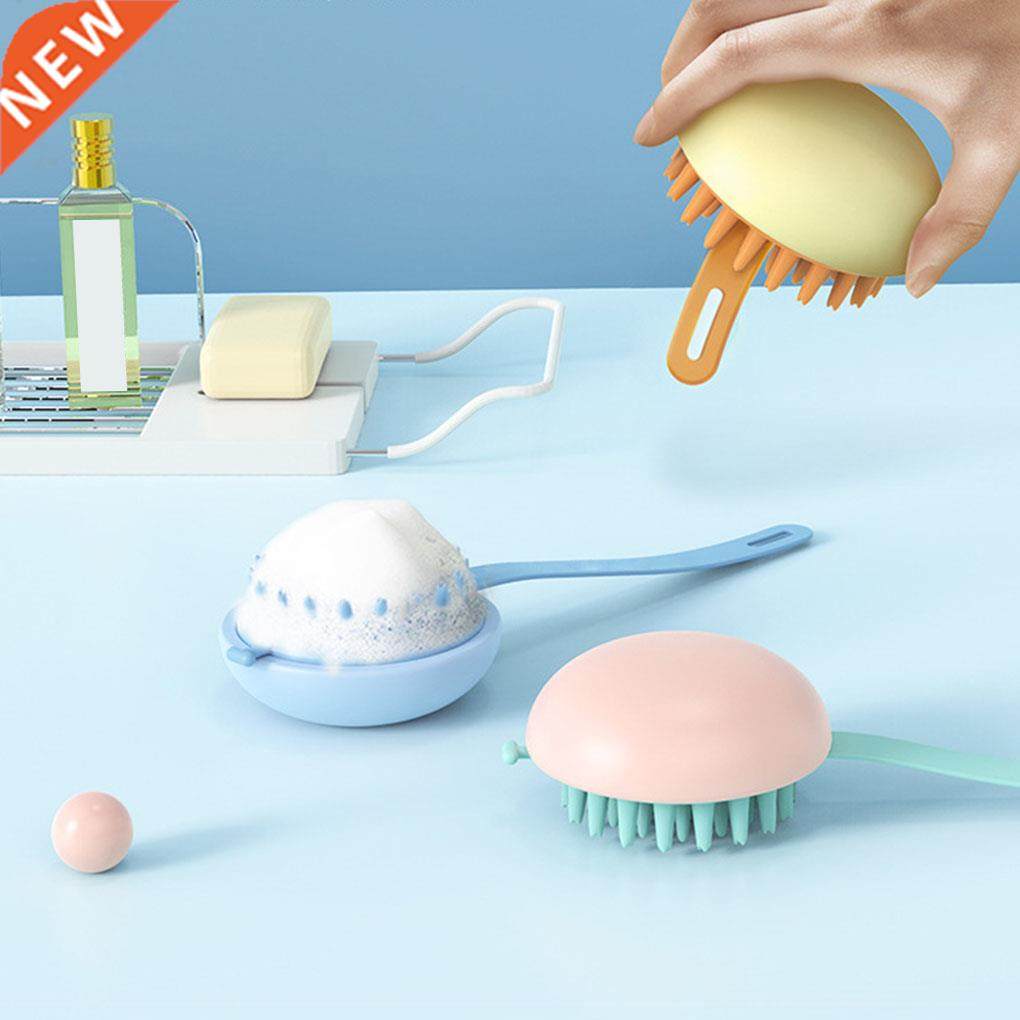 1 pcs Scalp Massage Comb Washing Brush Elastic Airbag TPR Ba