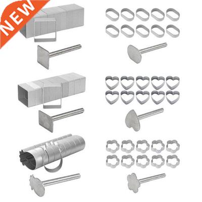 10Pcs Square Rectangle Pineapple Shape Pie Cake Cookie Mold