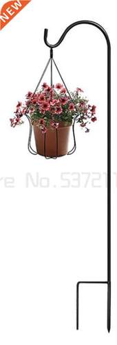 5.7 Inch Shepherd-Hooks Garden Ground Plant Stand Lantern