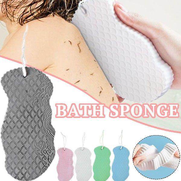 Soft Sponge Body Scrubber Bath Exfoliating Massager Scrub