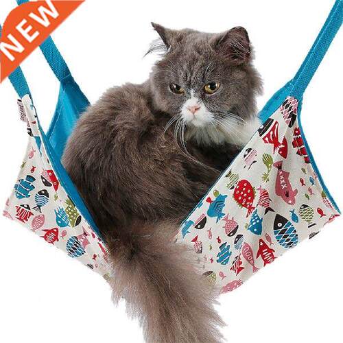 Cute Cat Hanging Beds Comfortable Pet Hammock Soft Pet