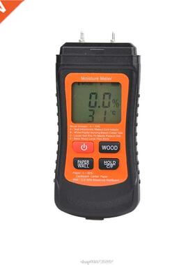 Dgtal Wood Mosture Meter Paper Humdty Tester Wall Hygro