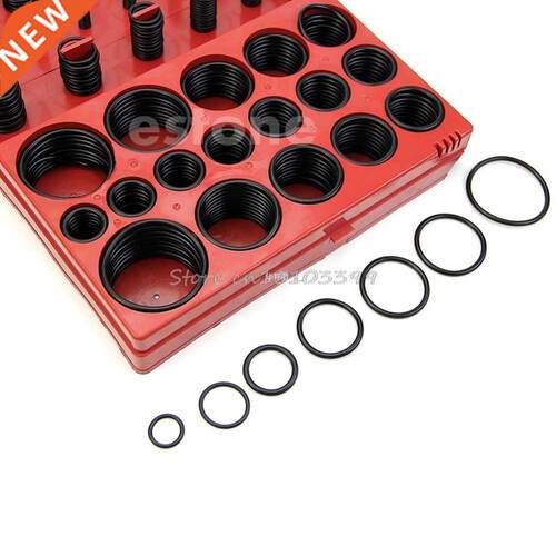 Useful 419Pcs Assorted O Ring Rubber Seal Assortment Set Kit