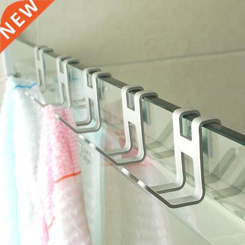 1pcs Space aluminum door hook H shape Hanging Bathroom kitc