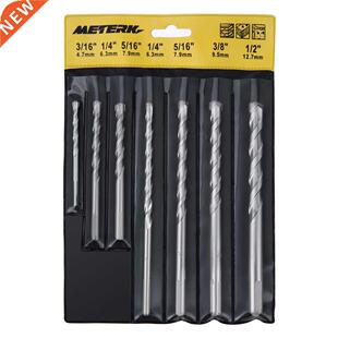 Drilling Meterk MK2 7PCS Cement Masonry Drill Bit Set with