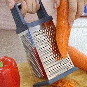 four side stainless steel vegetable grater shredder slicer
