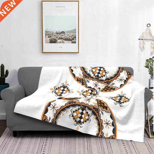 Z Imazighen Blankets Warm Plaid Flannel Kabyle Carpet Amazig