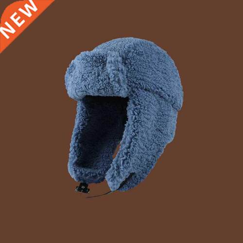 2021 Fashion Women Bomber Hat Pilot Trooper Cap Mens Faux Ca