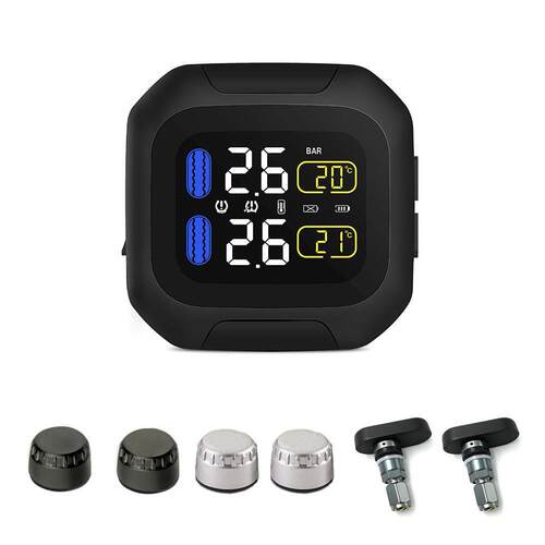 CAREUD Motorcycle Tire Pressure Monitoring System Super Wat