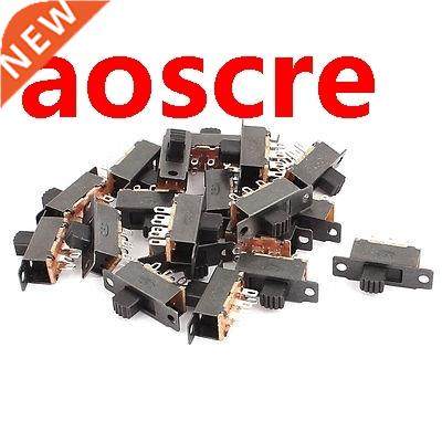 100 Pcs 5mm High Side Knob 6 Pins 2 Positions DPDT On/On Min