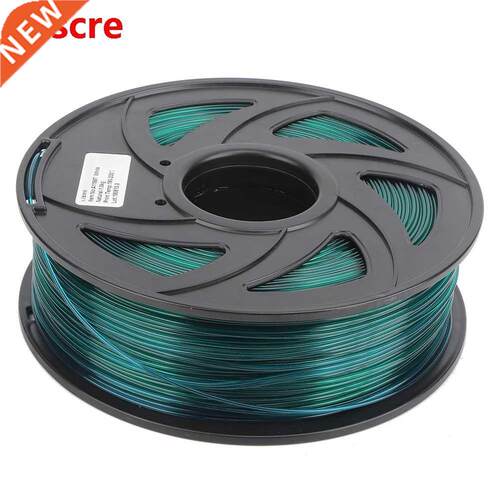 D Printer Filament Long PLA Transparent Green Printing Mate