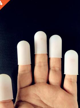 5pcs Silicone Fingers Cover Cap Fingertip Protector Insulati