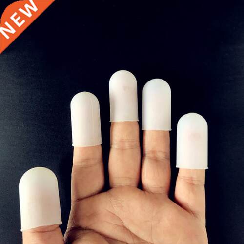 5pcs Silicone Fingers Cover Cap Fingertip Protector Insulati