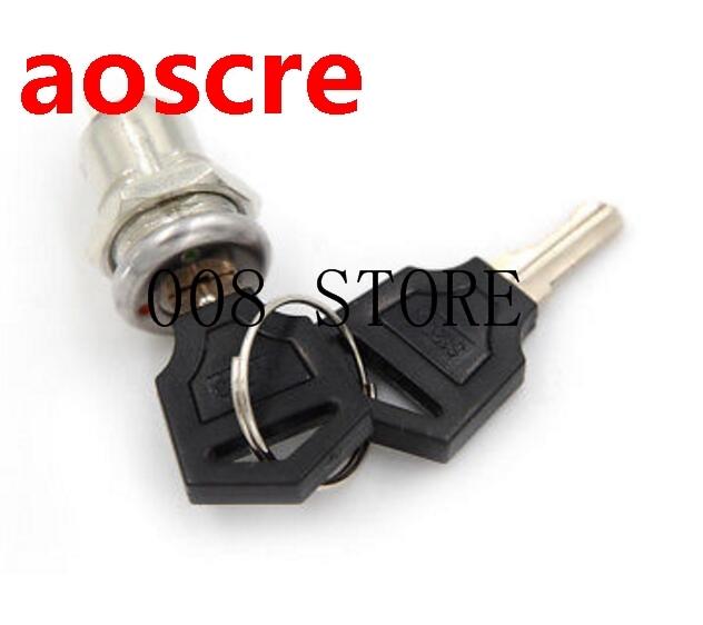 1PCS Key Switch ON OFF Lock Switch Phone Lock Security Power