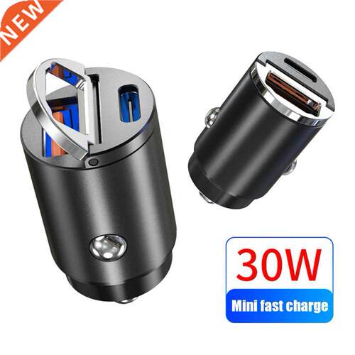 USB Fa Charger Mini QC 4.0 3.0 Quick Charge Type C PD Char