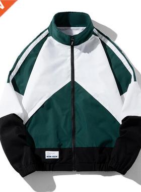 Spring Jackets Men 2022 Hip Hop Jacket Windbreaker Mens Kore