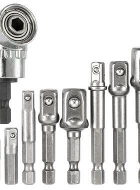 Socket Adapter Impact Hex Shank Drill Bits Bar 1/4 inch 3/8