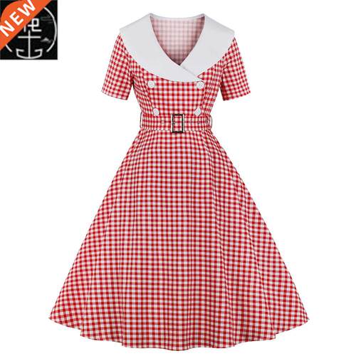 Audrey Hepburn Dress vestidos 50s Polk Dots Rockabilly dress