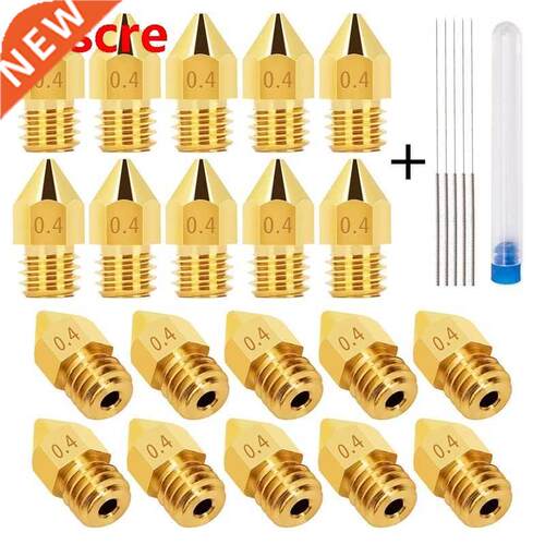 3D Printer Nozzle MK8 Extruder Nozzle for Makerbot Creality