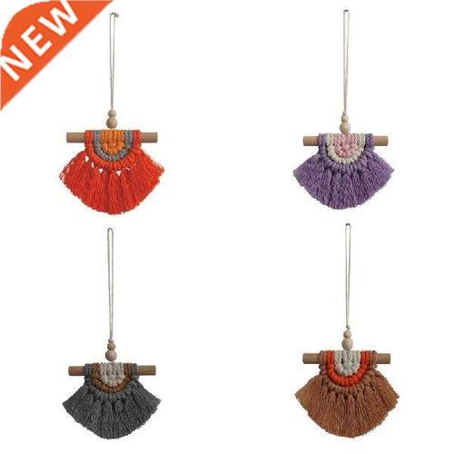 Mini Macrame Skirt Bohemian Woven Tapestry Wall Hanging