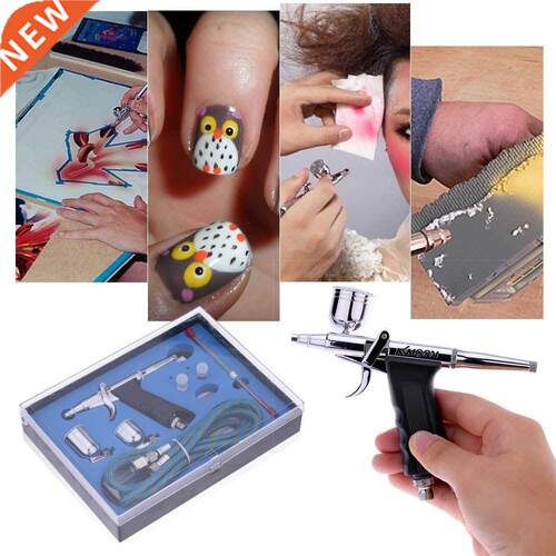 Air brush Double Action rigger Airbrush Set with Hose 3 ips