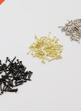 200pcs Golden Slver Antque Brass Bronze Da=1.2/1.5mm L=6/