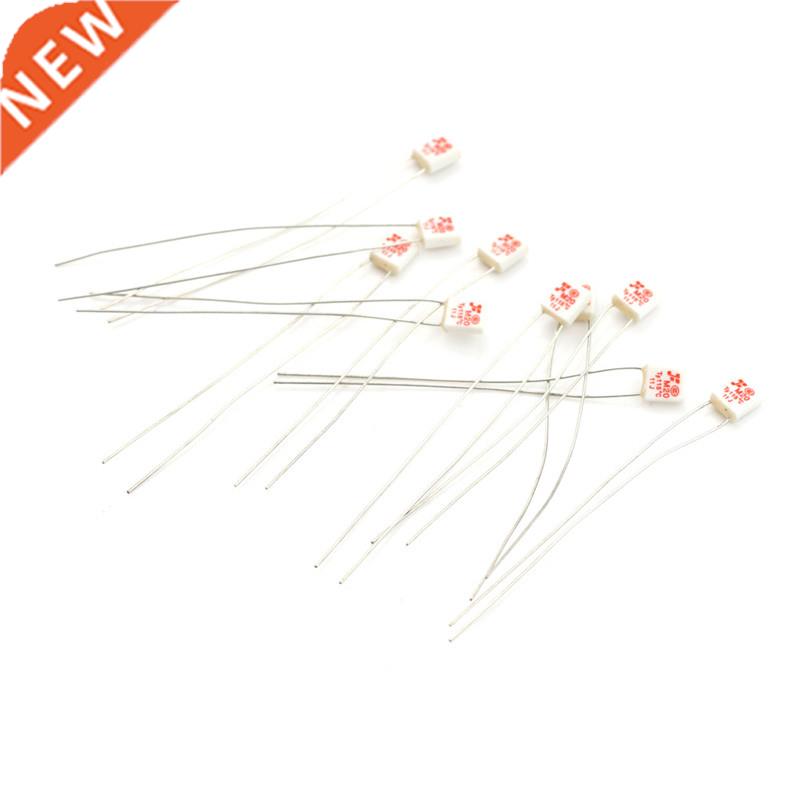 10Pcs M20 TF 115 Celsius Thermal Fuse 250V 2A Square Circuit
