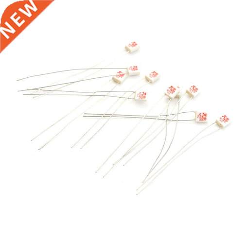 10Pcs M20 TF 115 Celsius Thermal Fuse 250V 2A Square Circuit