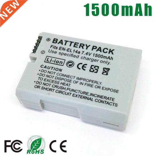 EN-EL14a ENEL14a EN EL14 a Battery For Nikon D3100 D3200 D33